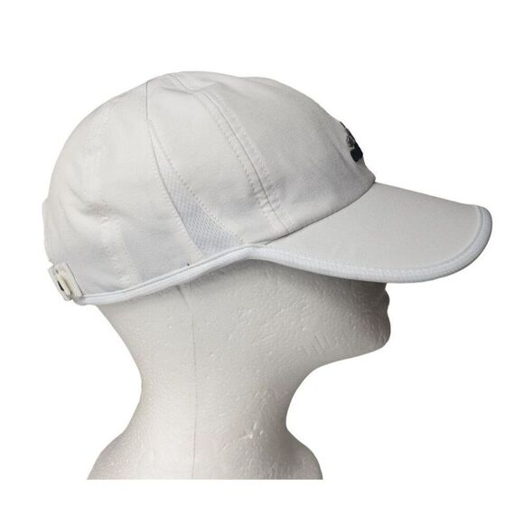 Adidas Women's White Baseball Cap AEROREADY Adjustable Cap NEW - Picture 3 of 7